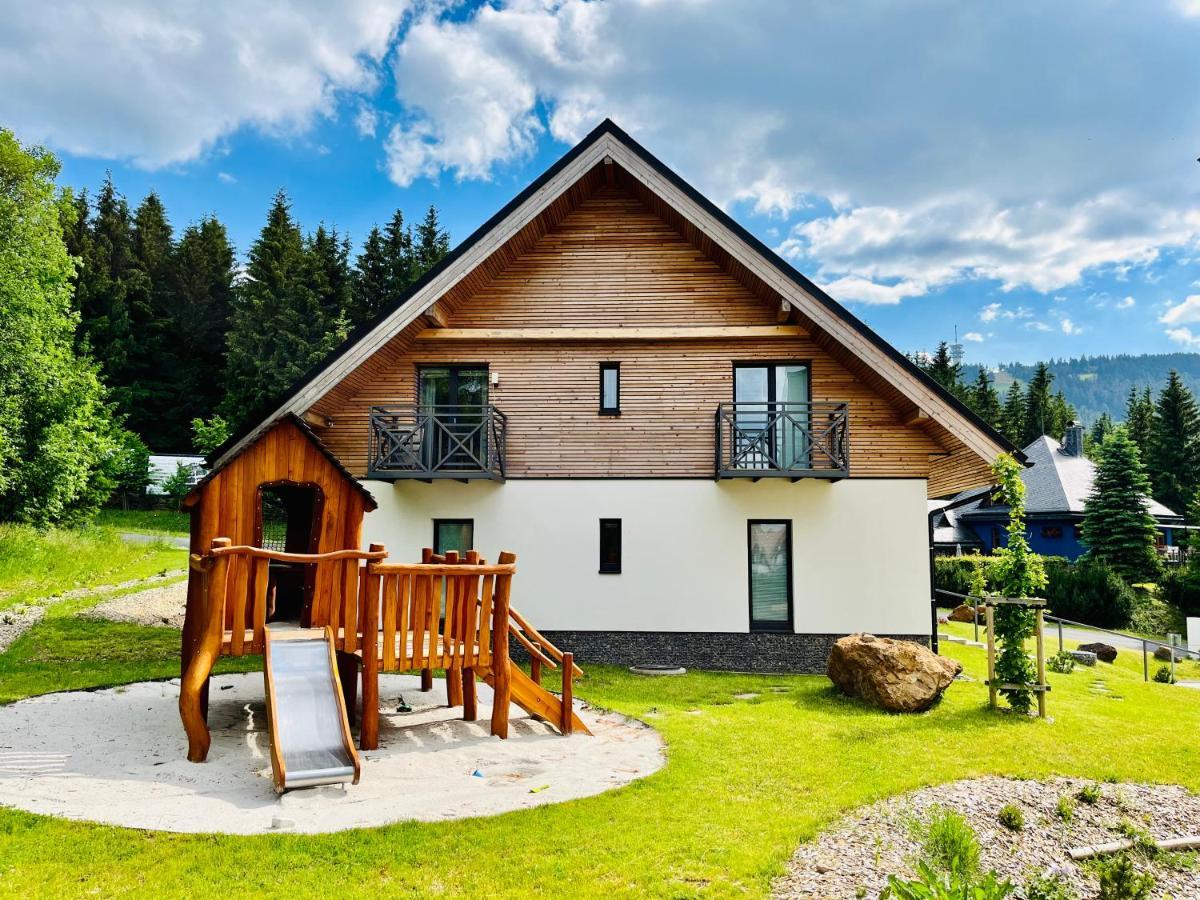 Ski Chalet Klinovec Лоучна-под-Кліновцем Екстер'єр фото